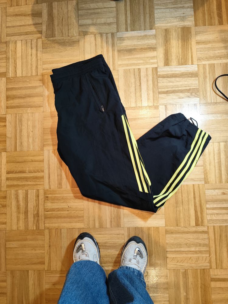 Adidas Adidas Black Pants With Yellow Stripes product image