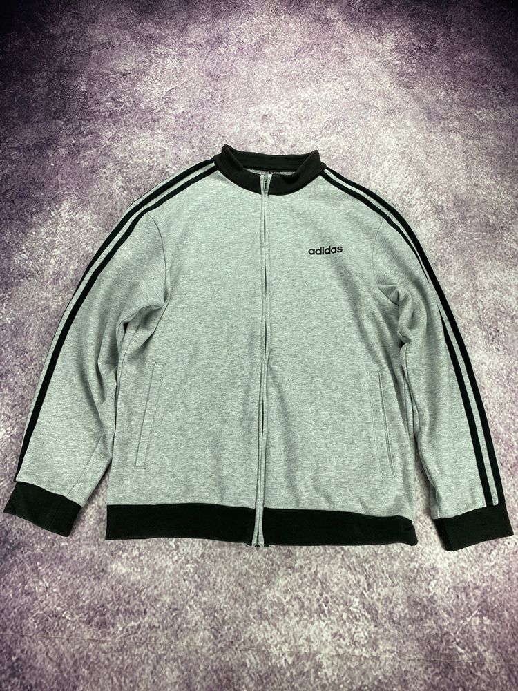 Immagine di Adidas Grey Zip-Up Track Jacket 9