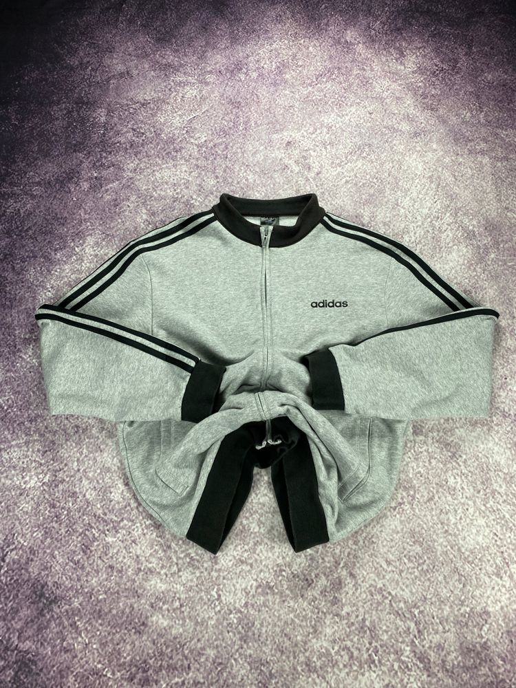 Immagine di Adidas Grey Zip-Up Track Jacket 8