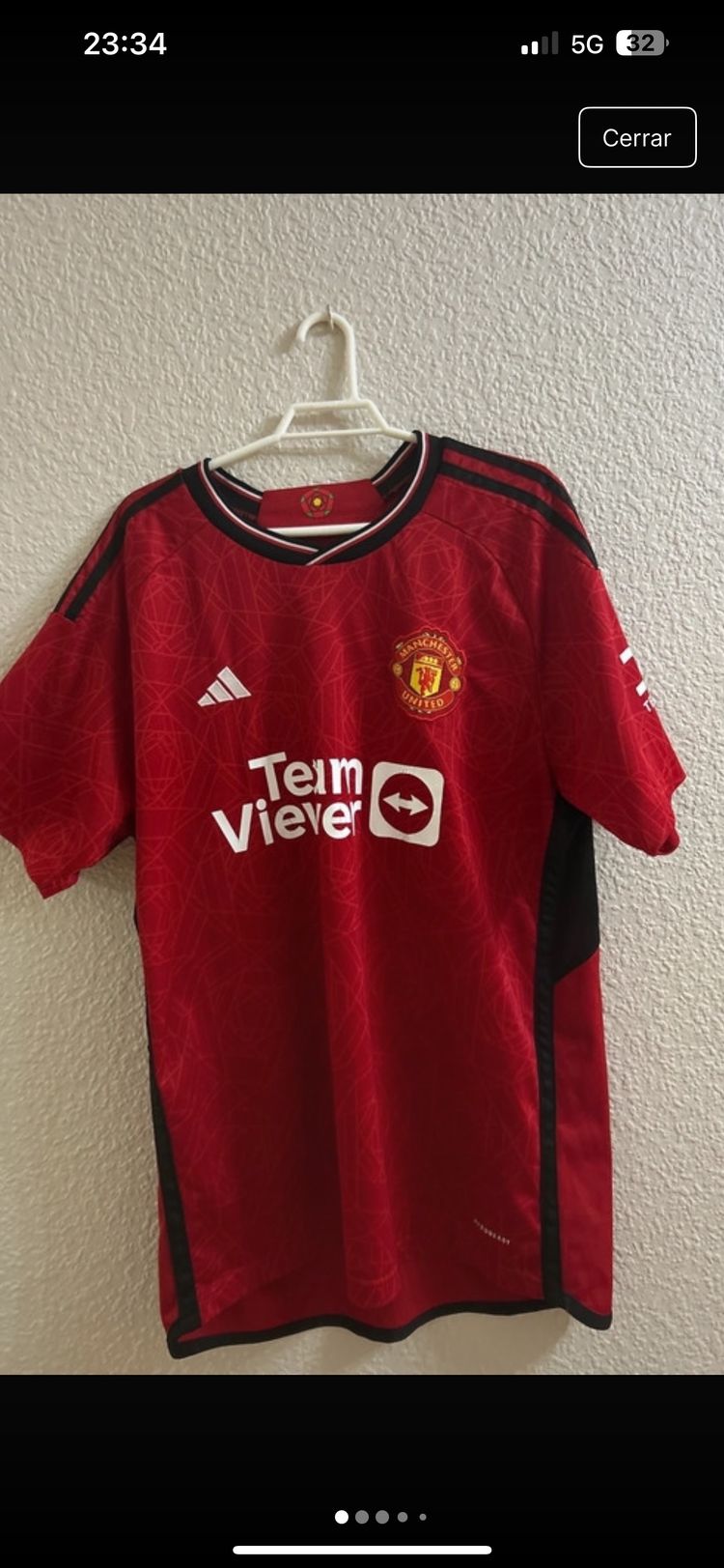 Adidas Originals Manchester United Football Jersey product image