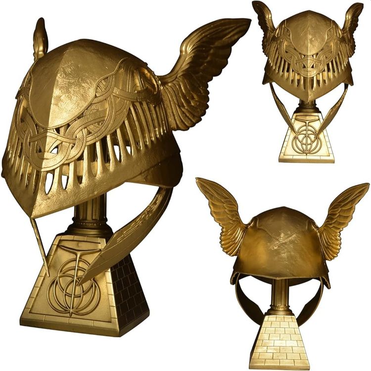Malenia's Winged Helm Resin Helmet with Stand Cosplay Prop Replica image 1