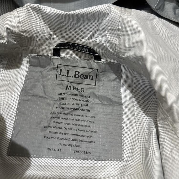 Immagine di L.L.Bean Men'S Gray  Hooded Windbreaker Jacket 5