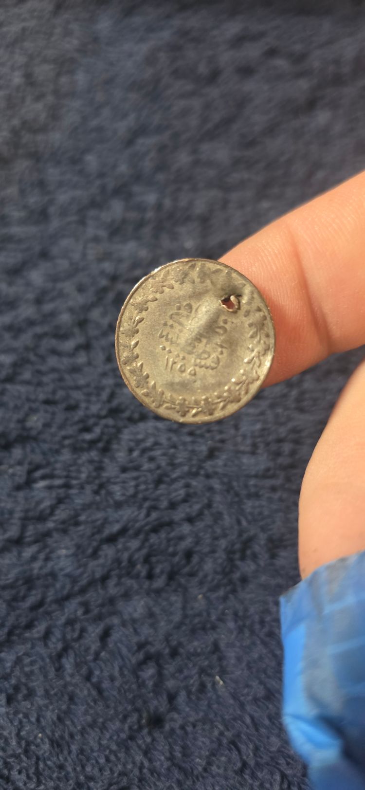 Ottoman coin does contain some silver 