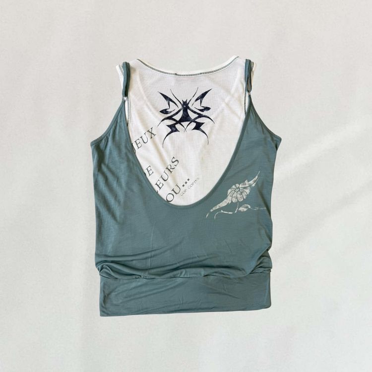 Cop Copine double layered vest obraz 6