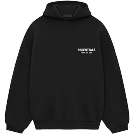 Essentials/Black Hoodie FW24 New Season/RRP £110