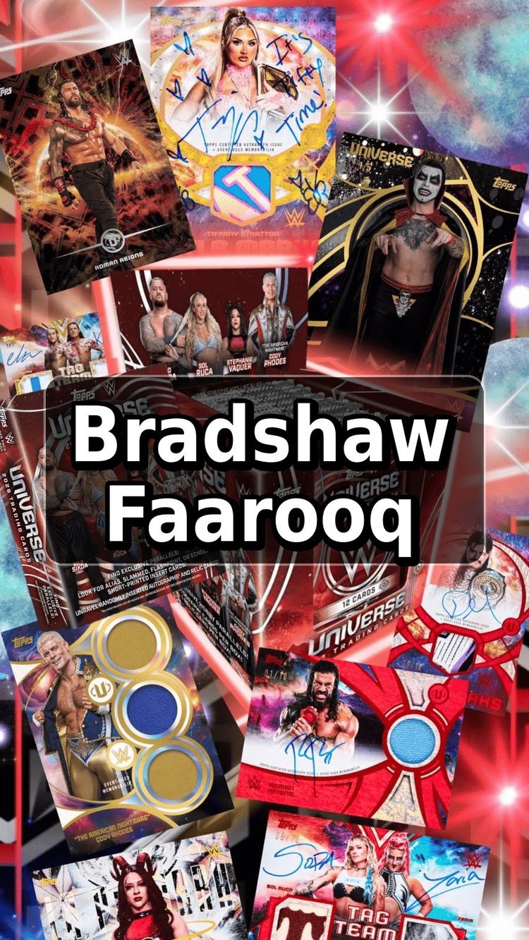 Bradshaw (A) / Faarooq (A) image 1