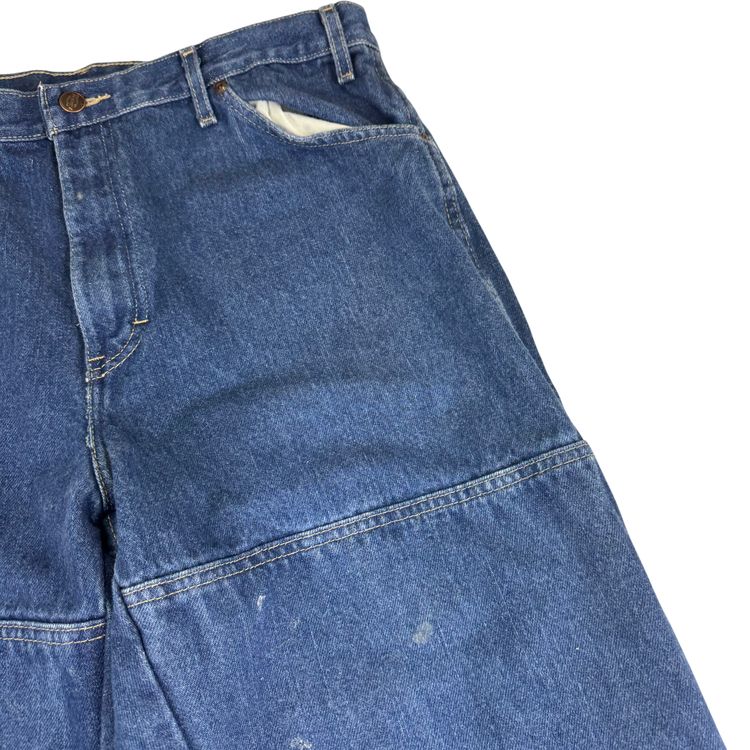 Dickies Double Knee Carpenter Denim Workwear Jeans Blue image 2