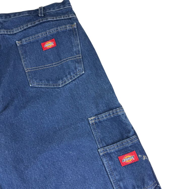 Dickies Double Knee Carpenter Denim Workwear Jeans Blue image 8