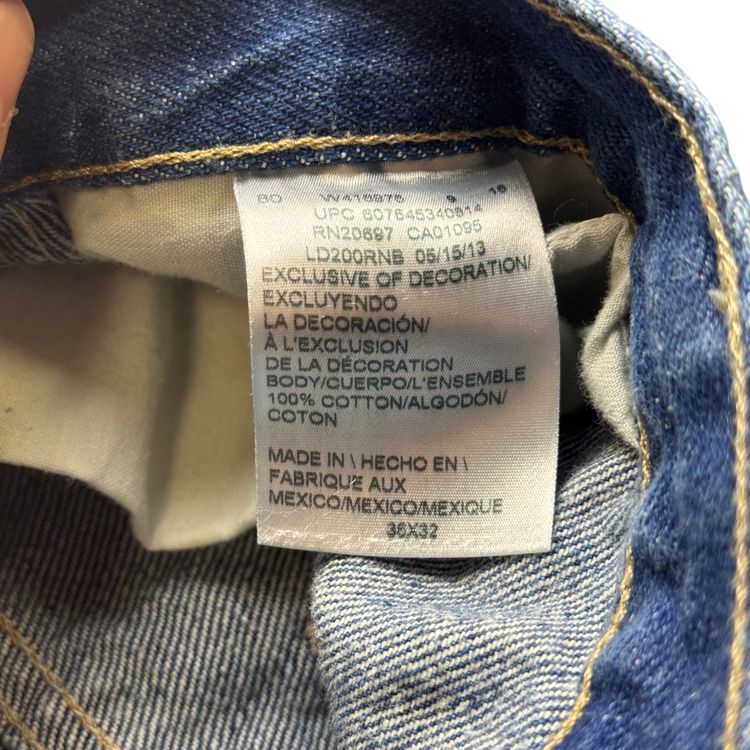 Dickies Double Knee Carpenter Denim Workwear Jeans Blue image 9
