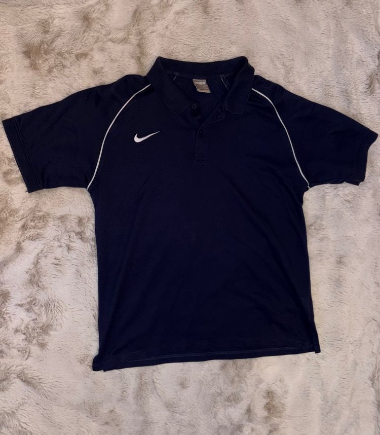 Nike Navy Blue Polo Shirt