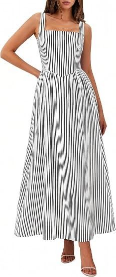Immagine di Striped Maxi Dress 2
