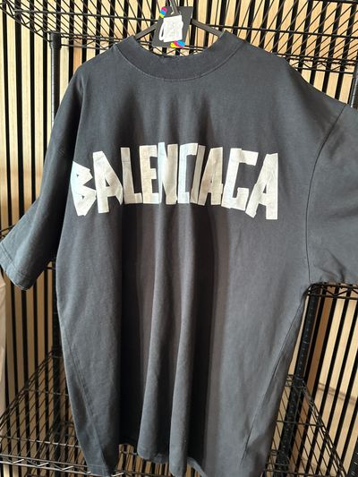 U44 Balenciaga Black Tee Brand New