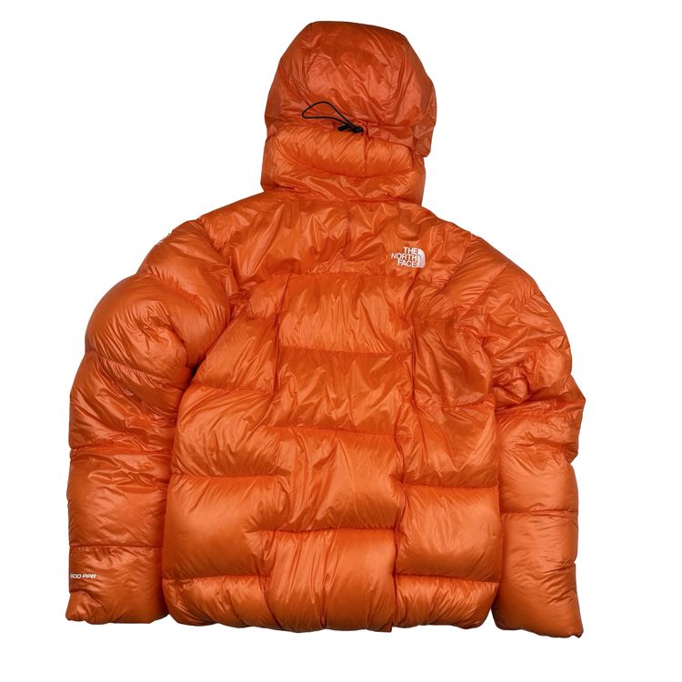 North Face Orange Summit Series 800 Pro Cloud Down Puffer Jacket - Small image 13
