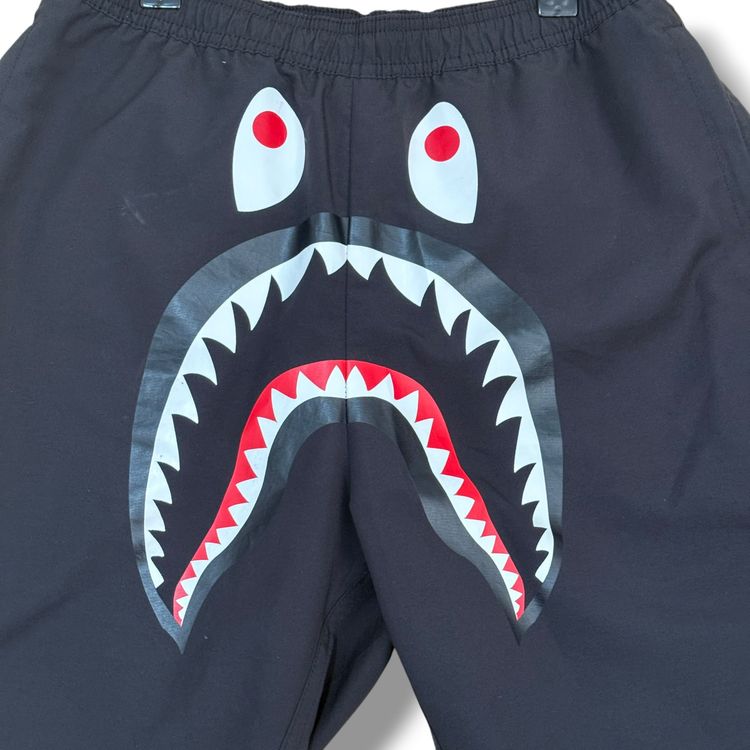 A Bathing Ape shark shorts Black, medium image 4
