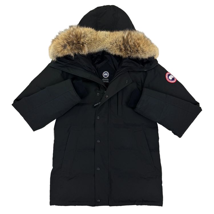 Canada Goose Men’s Black Carson Parker Jacket - Medium image 1