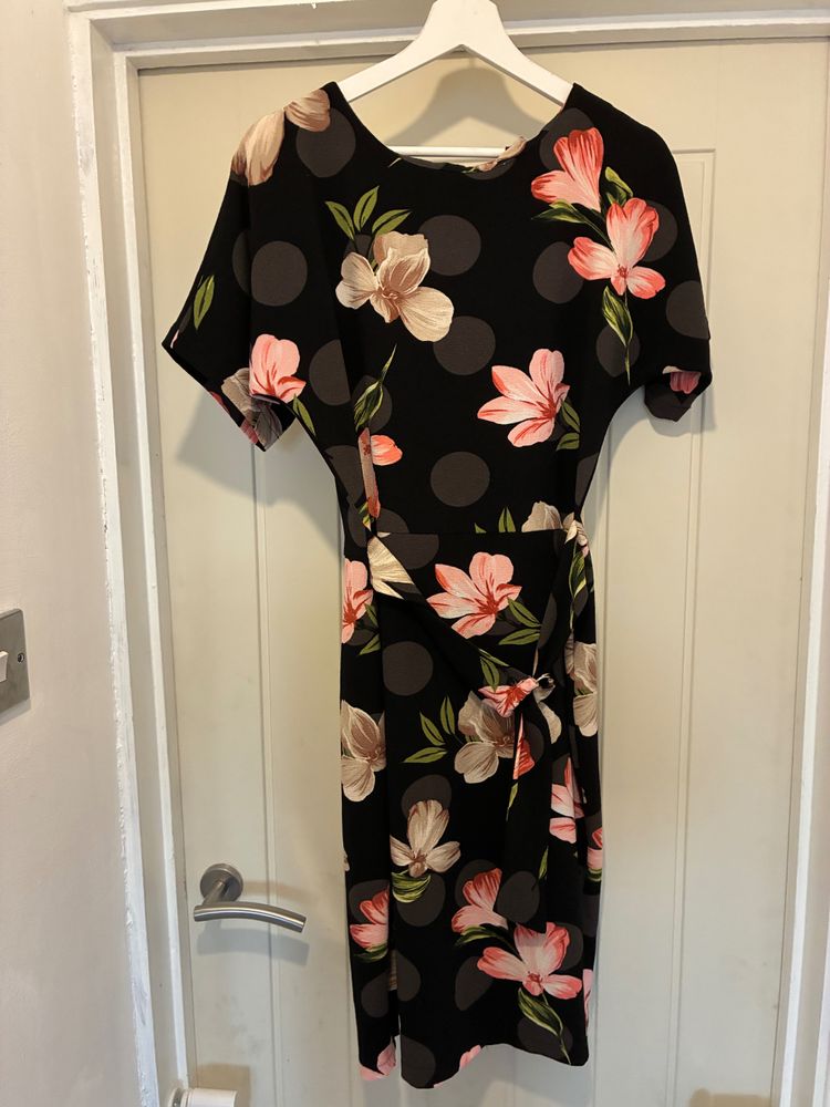 Black Floral Dress