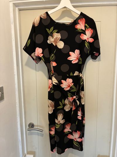 Black Floral Dress