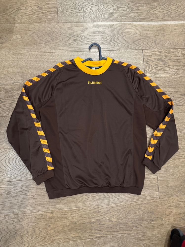 Hummel Brown And Yellow Sweatshirt