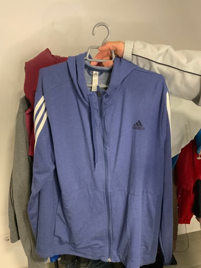 Adidas Blue Zip-Up Hoodie desde 1€