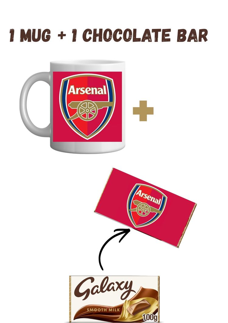 Football sets mug &Chocolate Bar Set imagen 3