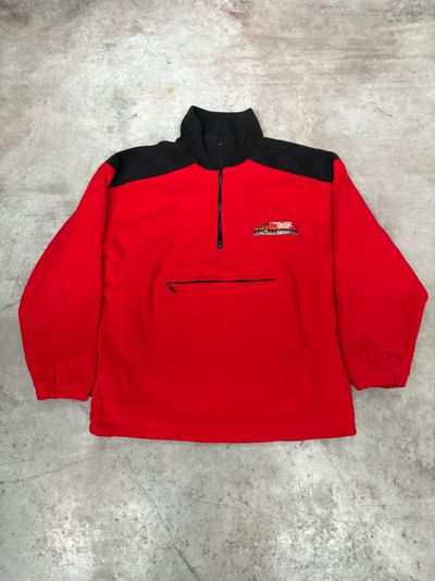Coca-Cola Red And Black Fleece Pullover