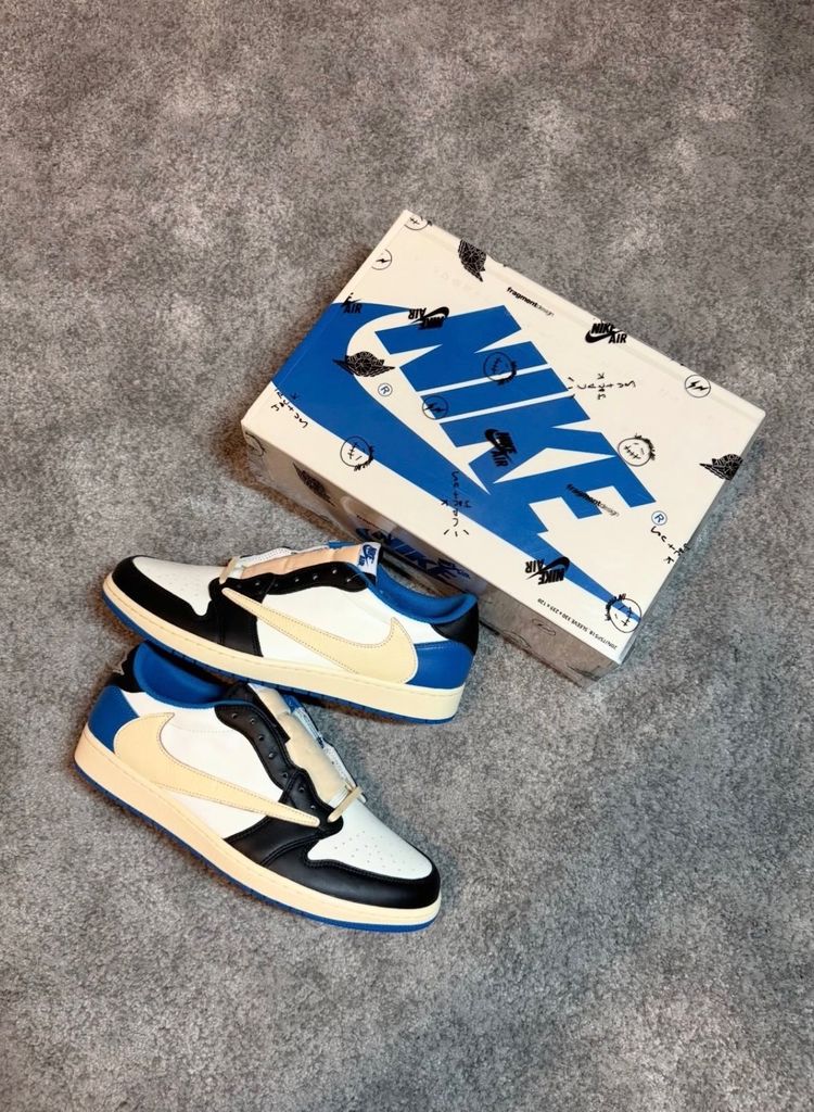 Jordan 1 Low OG x Travis Scott x Fragment (Nuove)