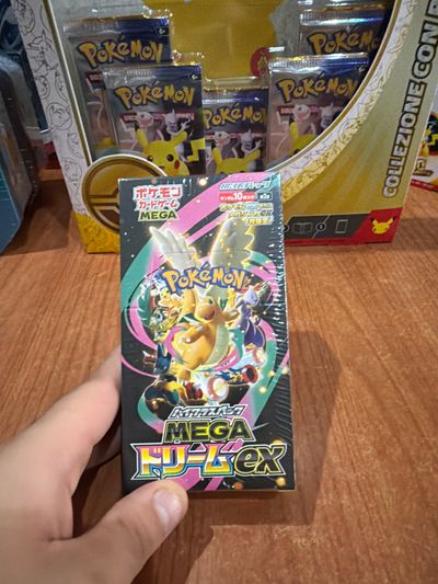 Pokémon Mega Dream Ex Booster Box jappo