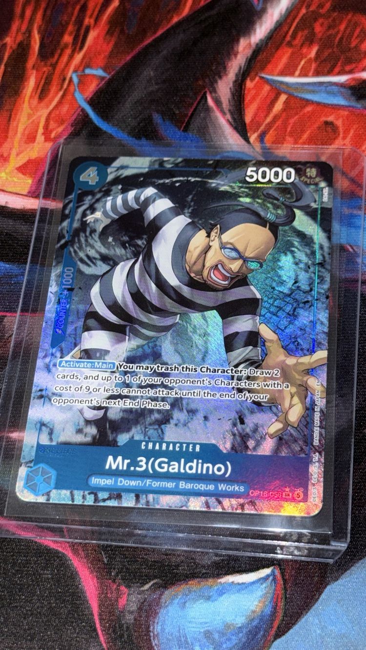 One Piece Card Game One Piece Card Game Character Card Mr.3 (Galdino) product image