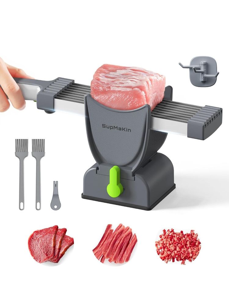 Multifunctional stainless steel slicer