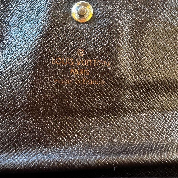 Louis Vuitton Wallet Porte-Monnaie Billets Trésor Damier Ébène Canvas image 2