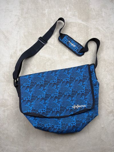Oxbow Blue Patterned Shoulder Bag