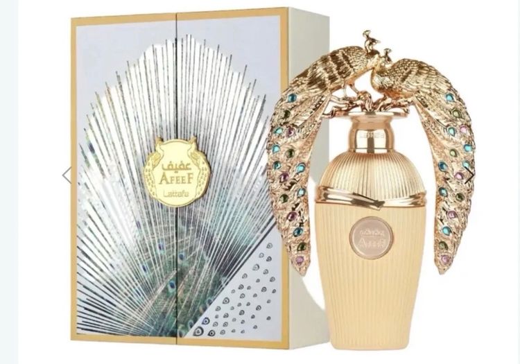 Areej Afef Lattafa Perfume Bottle With Decorative Box