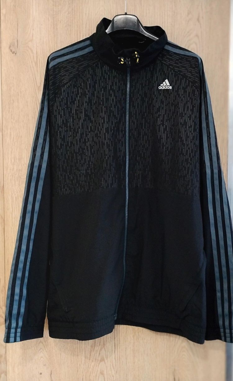 Adidas Originals Męska czarna kurtka Adidas 40/42 Adidas Black Zip-Up Jacket product image