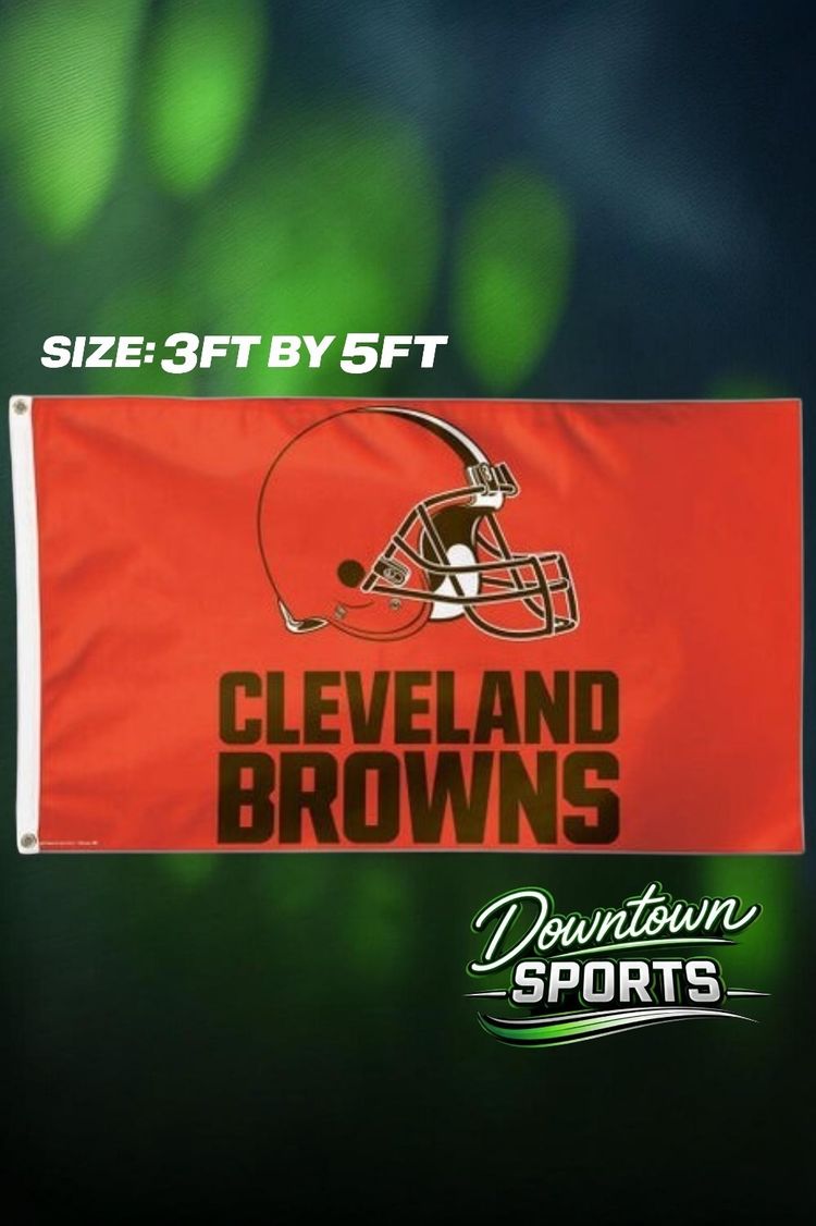 Cleveland Browns Flag orange