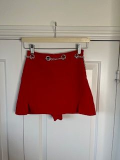 MissPap Red Skort Size 6