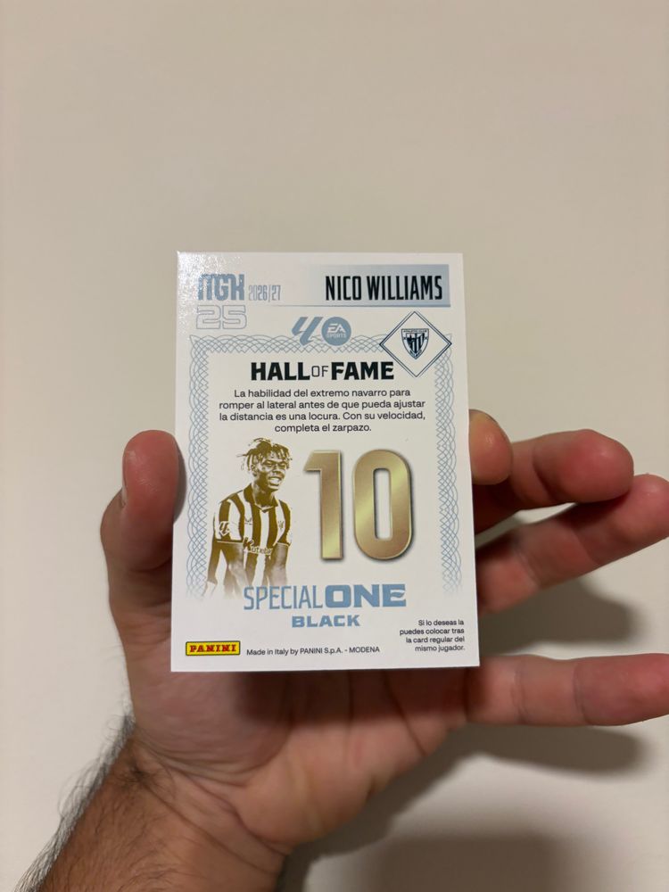 Immagine di Panini Nico Williams Football Trading Card 2