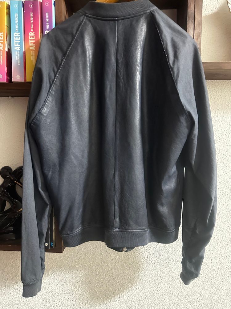 Loewe Black Leather Jacket image 2