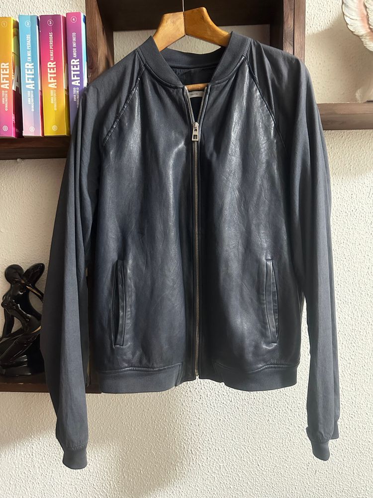Loewe Black Leather Jacket