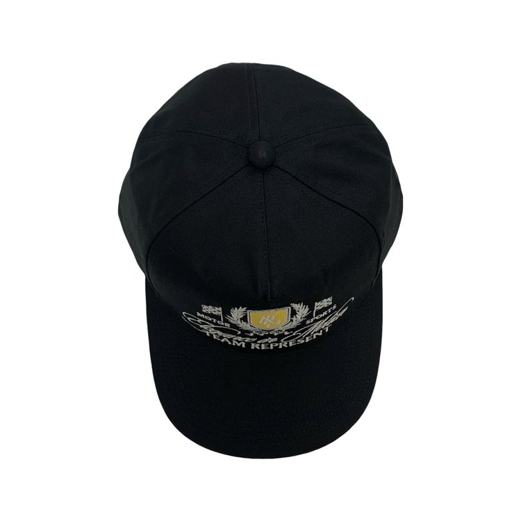 Represent Cap Crest Jet Black Hat Cap image 3