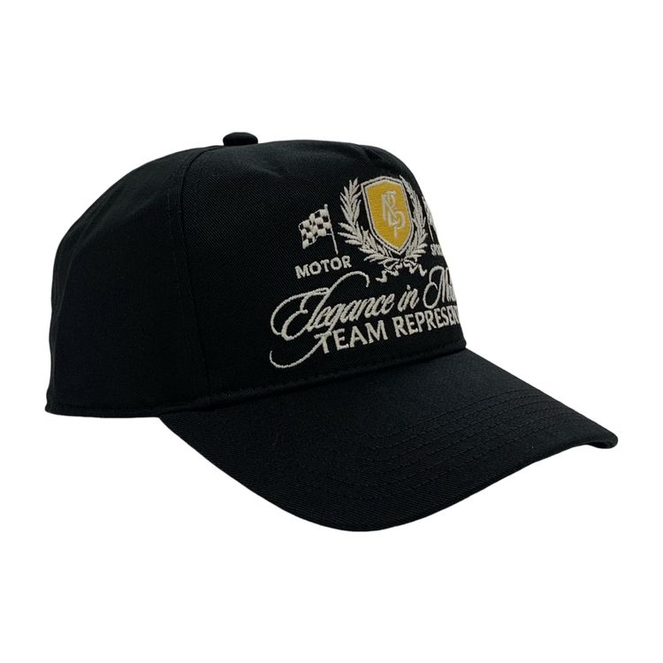 Represent Cap Crest Jet Black Hat Cap image 1