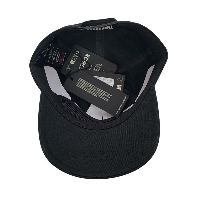 Represent Cap Crest Jet Black Hat Cap image 6