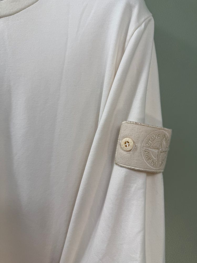 Stone Island Beige Ghost Jumper 5