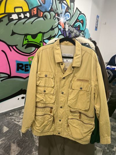 Beige Multi-Pocket Jacket Avirex