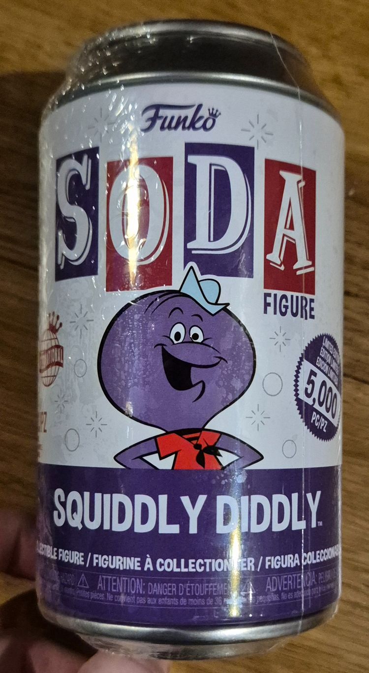 Funko Soda Figure Squiddly Diddly