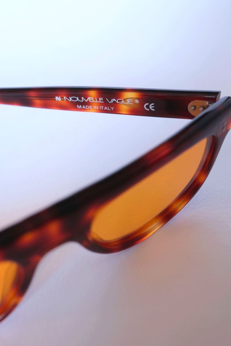 Nouvelle Vague — Occhiali da Sole Orange Tartan image 3