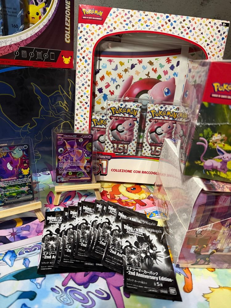Mistery pack 30º anniversario con top pull ETB 151 e GRAAD  imagen 4