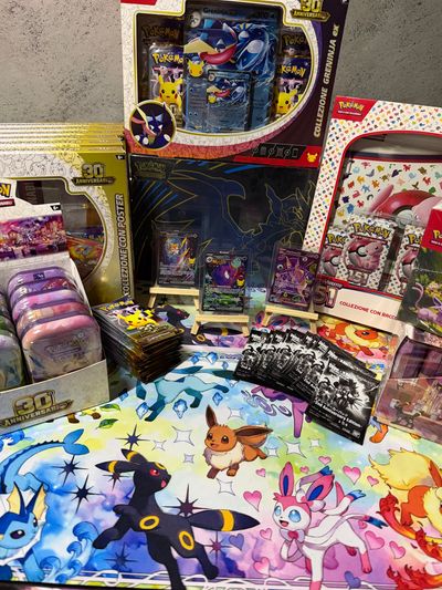 Mistery pack 30º anniversario con top pull ETB 151 e GRAAD