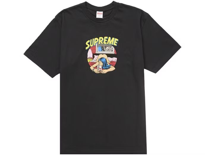 Supreme Bedroom Tee (SS25) Black