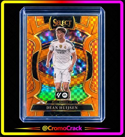 /99 Dean Huijsen Checker Terrace Panini Select La Liga 2025/26