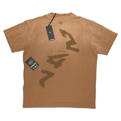 Represent XS 247 Motion Oversized Rust Tee 1